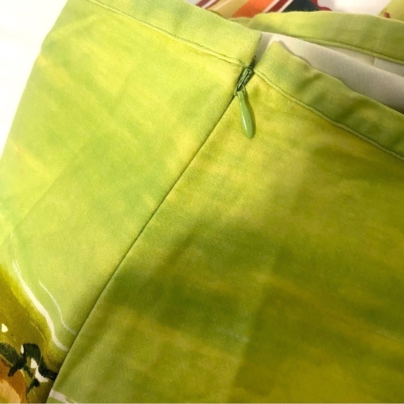 NYC Design Company Beautiful Autumn Colors Graphic Print Skirt 10P Beautiful - Picture 9 of 14